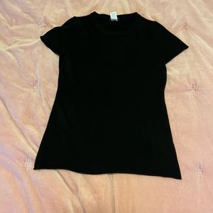 Black J.Crew cashmere shirt